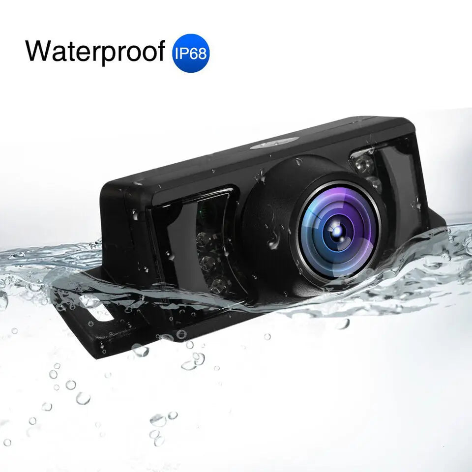 RCA AV Car Rear View Reverse Backup Camera Waterproof IR Night Vision CMOS