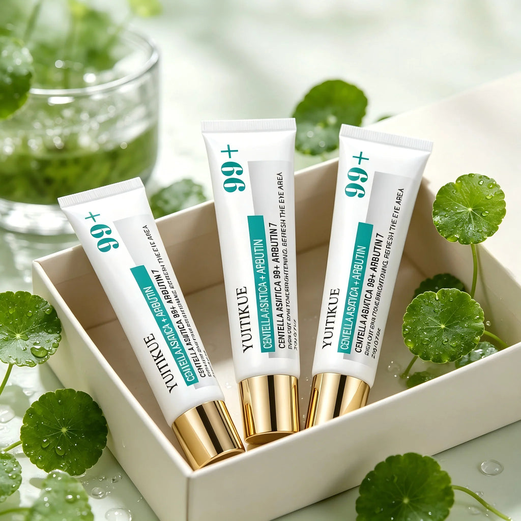 99+ Centella Asiatica Arbutin Eye Cream 20g Even Tone Brightening Refresh Dull Eye Area Hydrating Under Eye Skin Care Cream