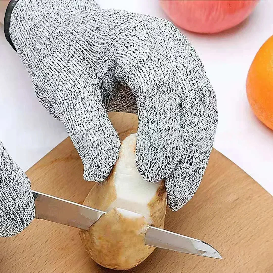 Cut Resistant Gloves Grade 5 Abrasion Resistant Carpentry Kitchen Knife Fish Grabbing Slip Resistant Hand Protection ﻿