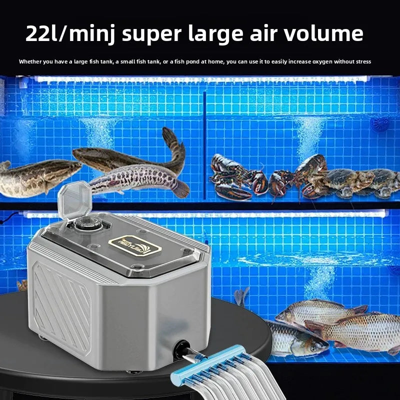 Oxygen pump fish tank special silent aerator oxygenation high-power fish farming household outdoor fish pond