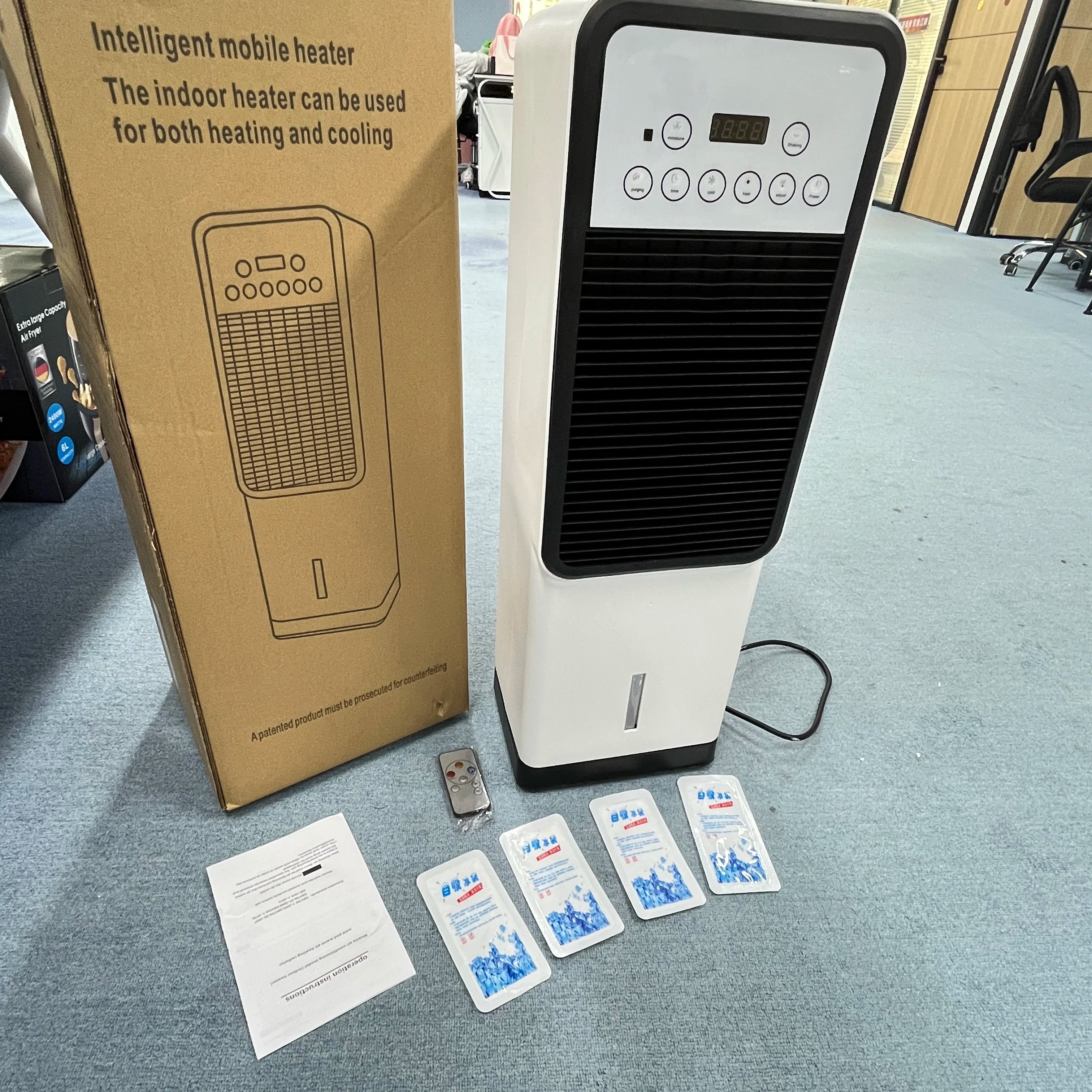 Portable Air Conditioner with Built-in Dehumidifier And Heat for Ft Remote Control Energy Efficient AC Unit