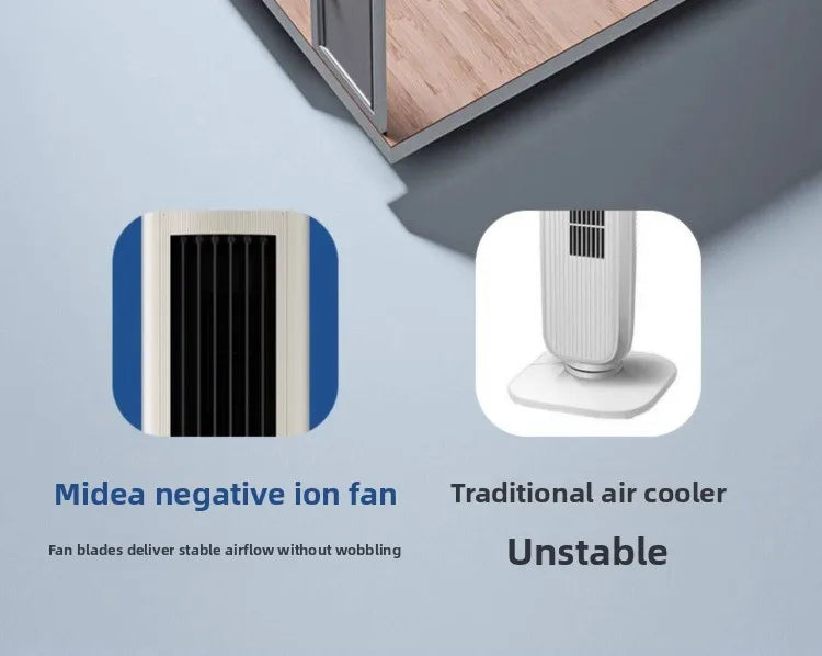 220V Midea Cooling Fan Portable Air Conditioner New Water Cooling System for Home Bedroom Office LYH