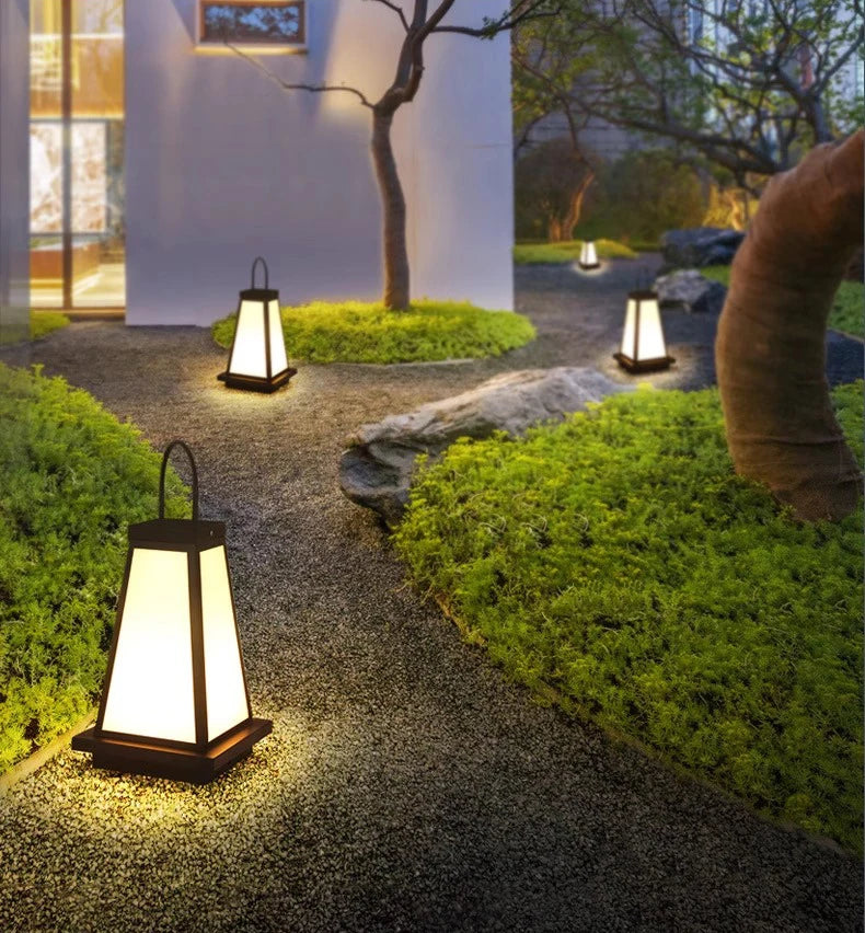 Outdoor Floor Lamps Lawn Solar LED Outdoor Lighting Outdoor Courtyard Decoration Outdoor Courtyard Lights Non Solar Lights