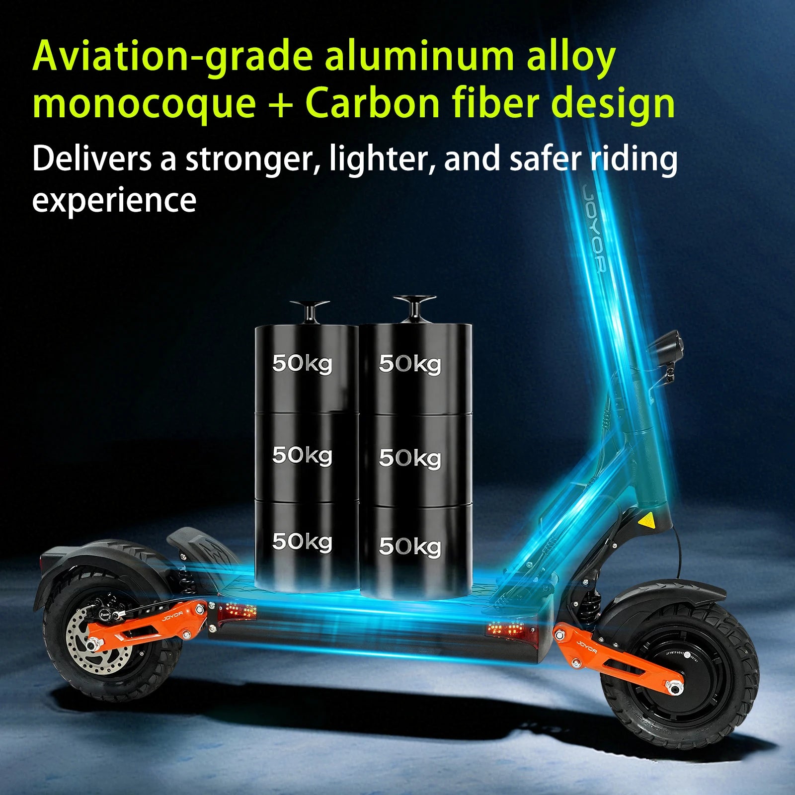 Electric Scooter  Dual Motor 2000W*2 for Adults, 60V Battery, 40mph Max Speed, Up to 50 Miles Range, 10 Inch Tires