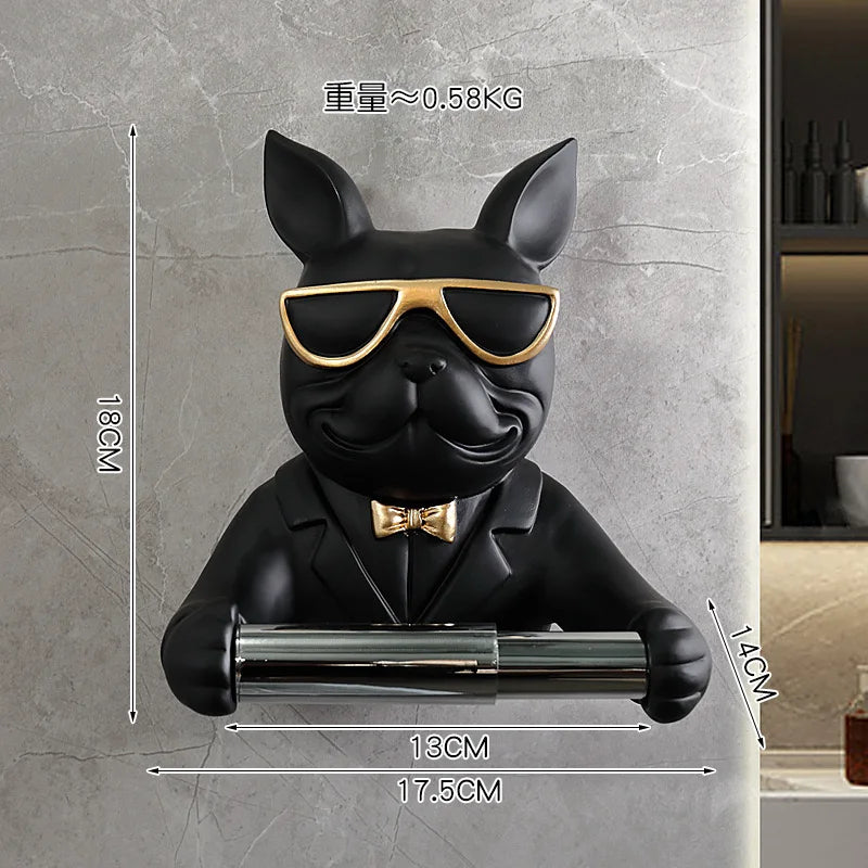 Wall Mounted Toilet Paper Holder Creative Tissue Holder Mobile Phone Bathroom Paper Roll Rack Wall Mount Bathroom Product