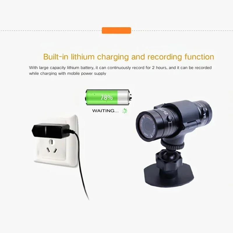 HD Camera Sport Bicycle Bike Small DV Video Dash Photo Waterproof Cam Motorcycle Helmet Camcorder Action Camera