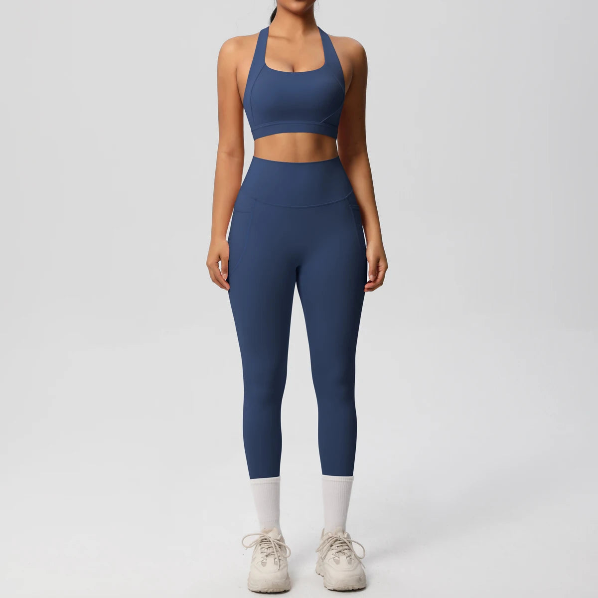 Yoga Suit Sports Set Womens Sportswear Sports Women's Yoga Bra Tummy Control Slimming Booty Leggings Women's Tracksuit