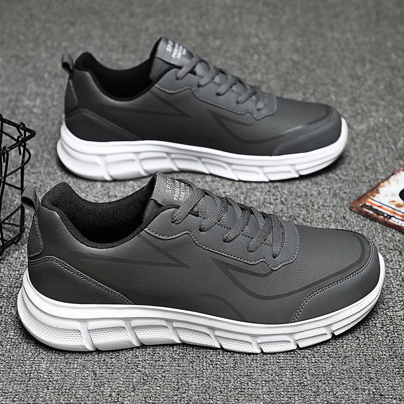 Men's Autumn Waterproof Sneakers Men Casual Sports Shoes Anti-skid Durable Running Tennis Trainers Man Fashion Casual Sneakers