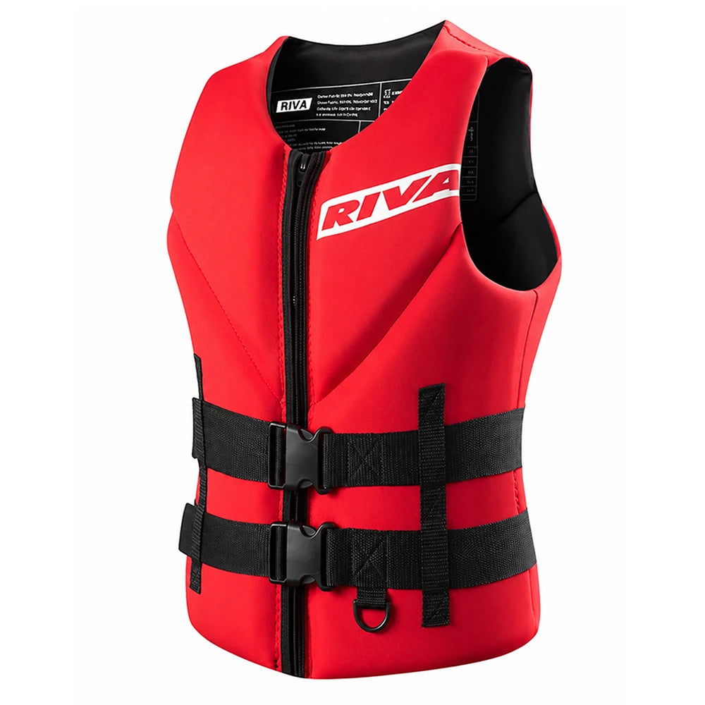 Life Vest Adults Surf Vest Kayak Wakeboard Motorboats Raft Rescue Boat Ski Water Sports Swimming Drifting Rescue Life Jacket