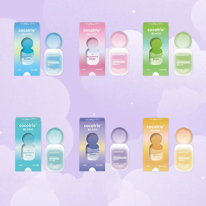 Popular Magic Perfume Series Fresh Fruity Floral Fragrance Lasting Scent Russia South Korea Popular Round Head Exquisite Perfume