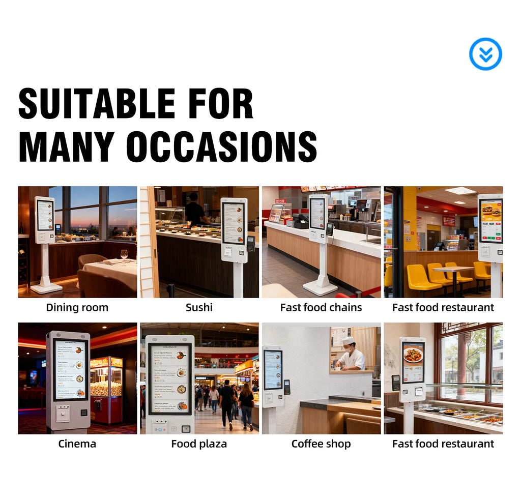 Self Ordering Kiosk Self Order Kiosk Restaurant Waterproof Order Kiosk Pos System Pay Self Service Paymentl Touch Screen