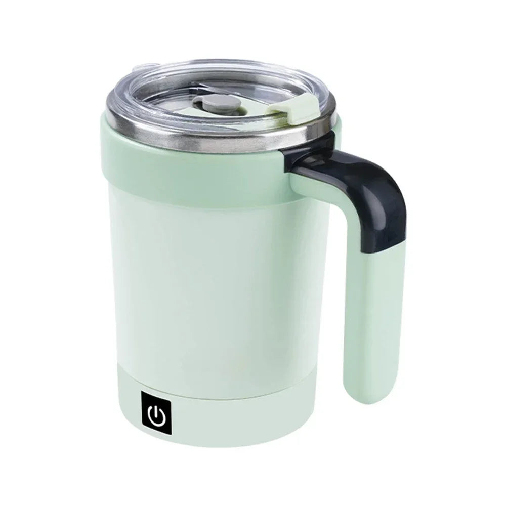 USB Automatic Detachable Mixing Coffee Cup Intelligent Temperature Measuring Rechargeable Mug Warm Coaster Magnetic Stirring Cup