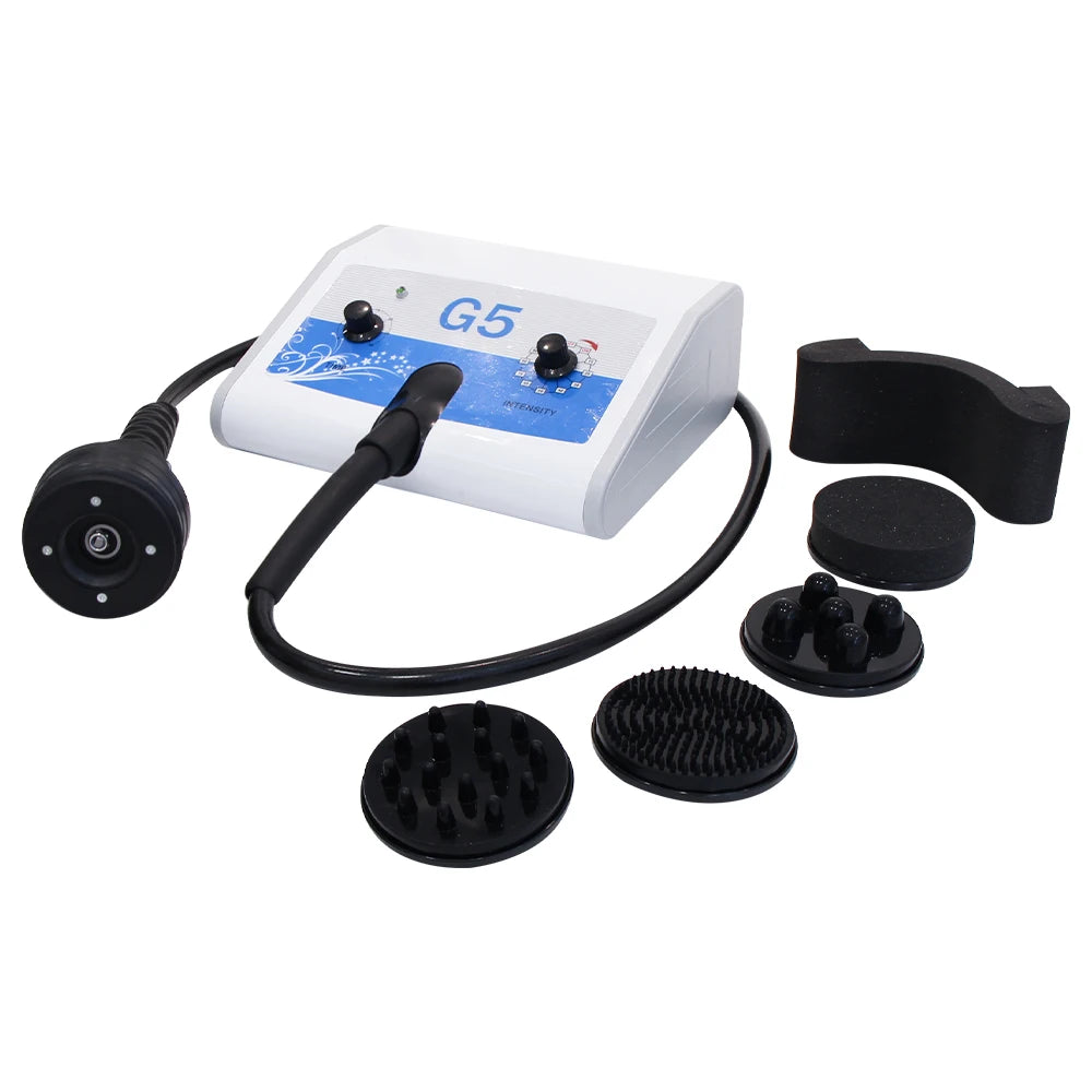 G5 Vibration Slimming Machine High Frequency Massager Fat Burning Body Shaping Vibrate Massage Anti Cellulite With 5 Tips Device