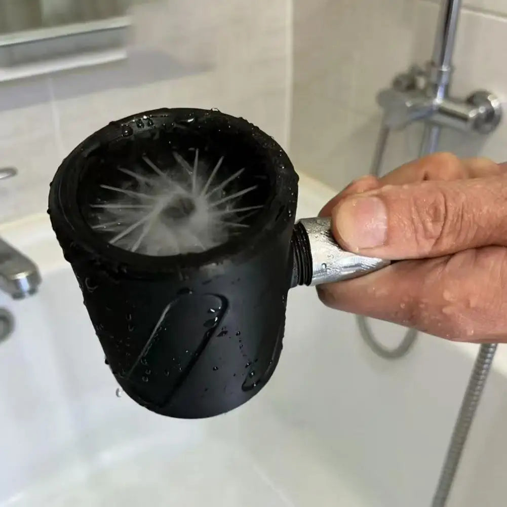 Powerful Shower Head Supercharging Shower Head High Pressure Handheld Shower Head 3d Printed Spiral Nozzle Flushing for Men’s