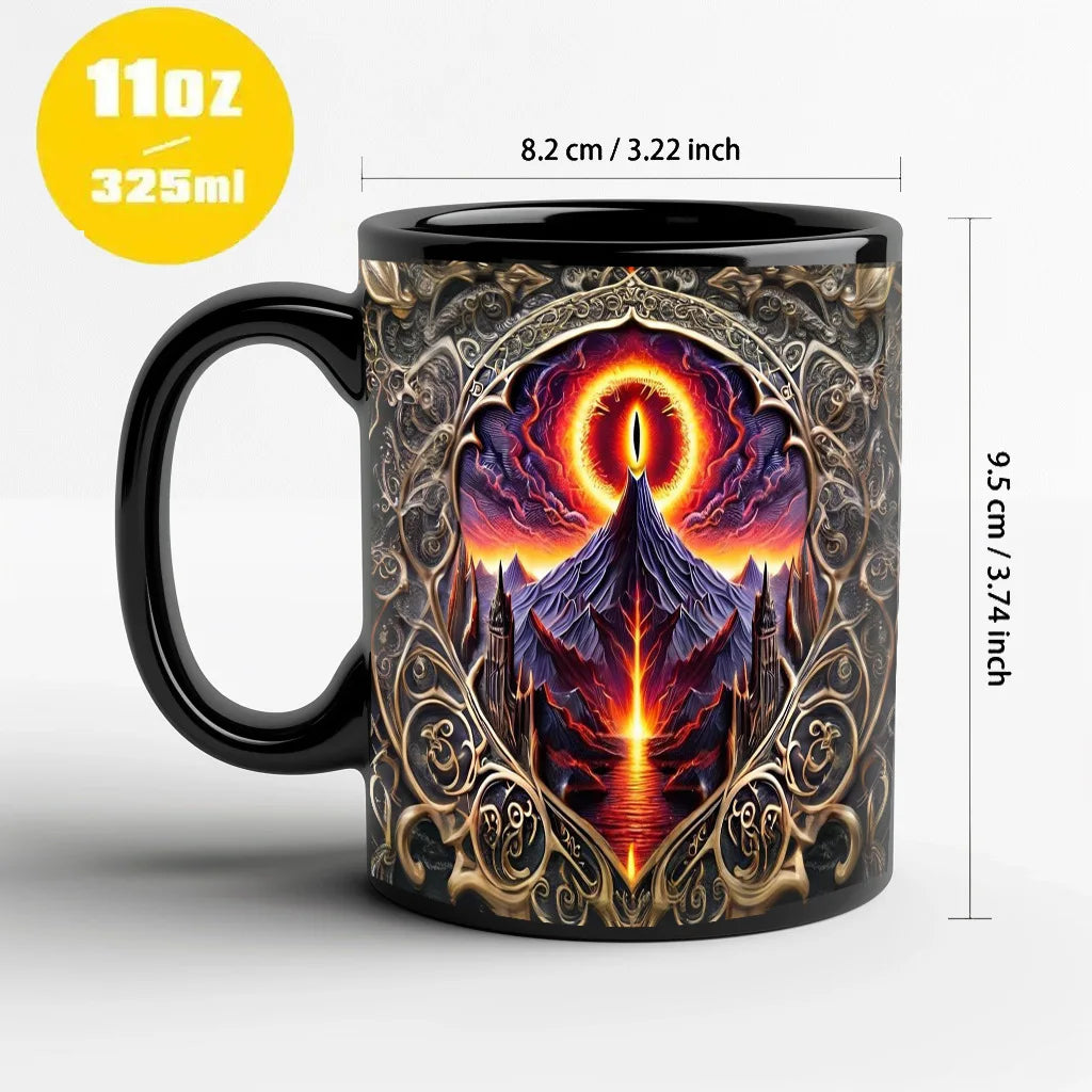 Movie Enthusiast Ceramic Coffee Cup Milk Tea Water Cups Creative Breakfast Mug Household Drinkware Birthday Gift