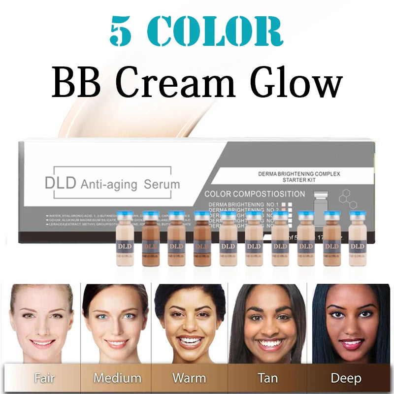 Korea 5ml BB Cream Glow Ampoule Essence Stem Cell Sun Protection Foundation Moisturizing Cream Rejuvenating Nourishing Skin Care