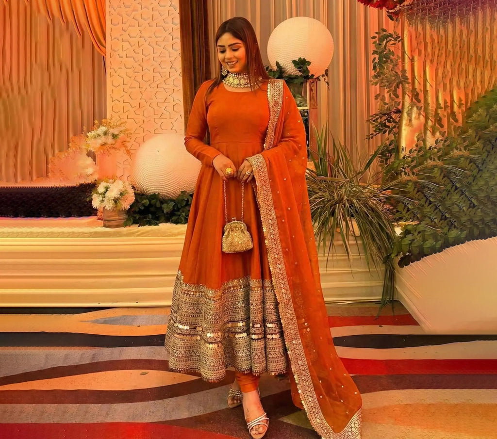 Hot Selling Traditional Indian Style Softest Cotton Afghani Suit Set With Designer Dupatta for Women Party Wear Fully Stitched
