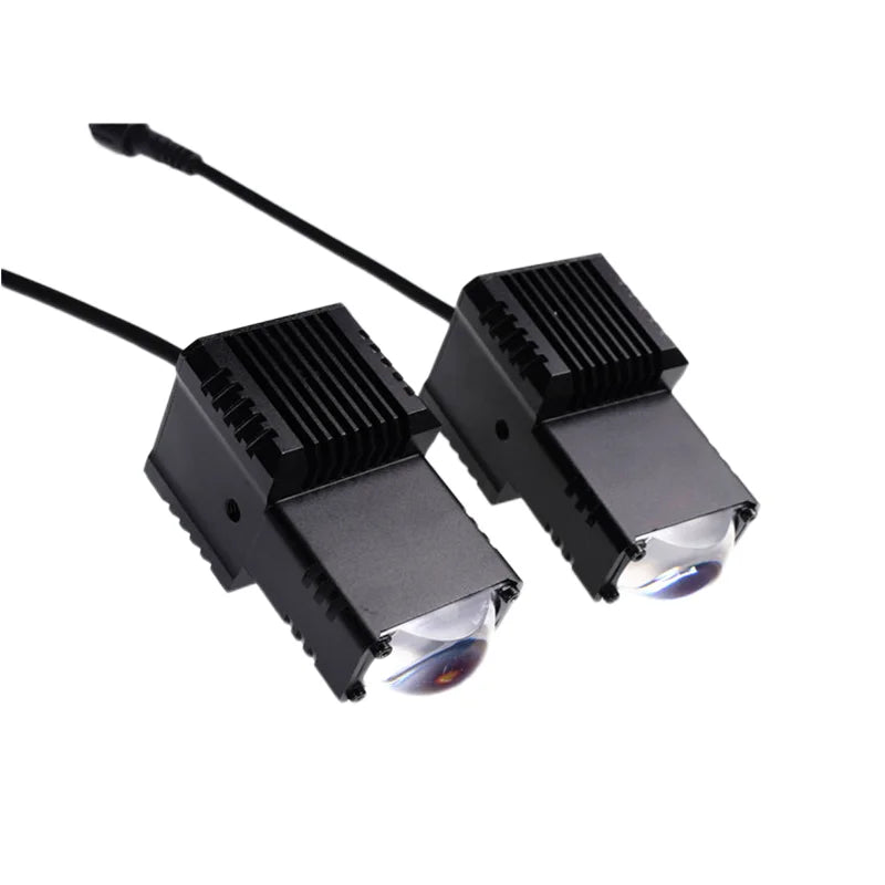 2PC Senlo T1GT 60W Grile LED Light Pods Car Front Headlight Auxiliary Projector Lens Car Fog Lamp 6000LM Motorcycle Accessories