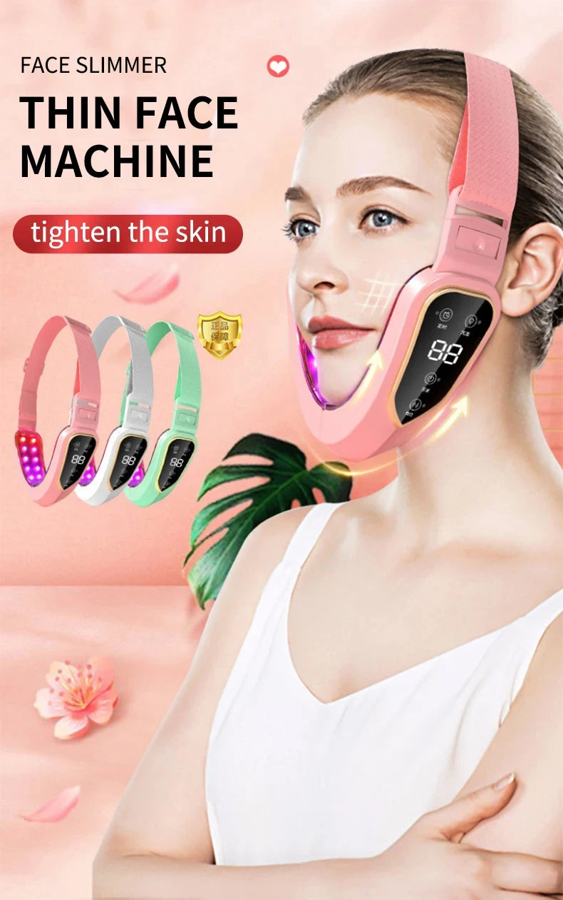 HOT NEW Lifting Massager Electric Facial Massager V-line Face Lifting Slimming Vibration Device Home Use Beauty Tool