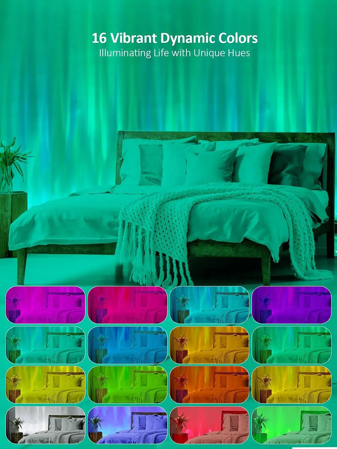 Ocean Wave Aurora Projector Lamp | Game Room/Bar/Man Cave/Stage Show