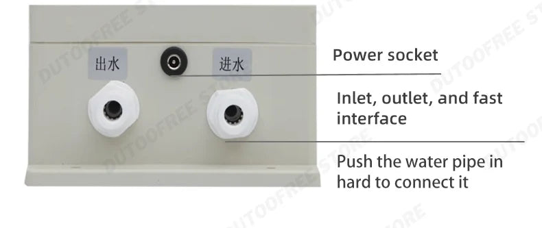 New 2.7L/ min Electric Water Pump Faucet Galley Automatic Automatic Faucet Caravan Motorhome Boat Bottled Water Pump for Kitchen
