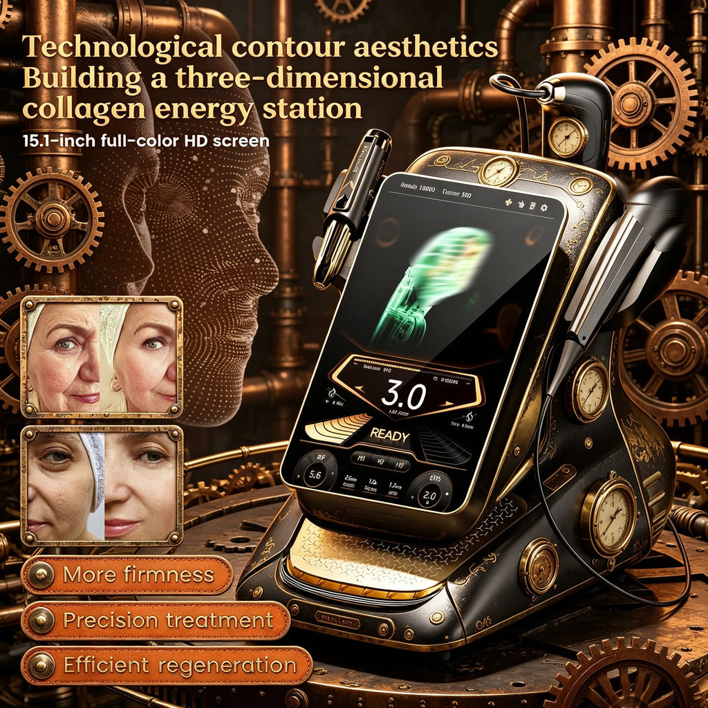 360 MAX 25D HiFU 3 In 1 Technology Machine For Non Invasive Facial Slimming Anti Aging And Body Firming