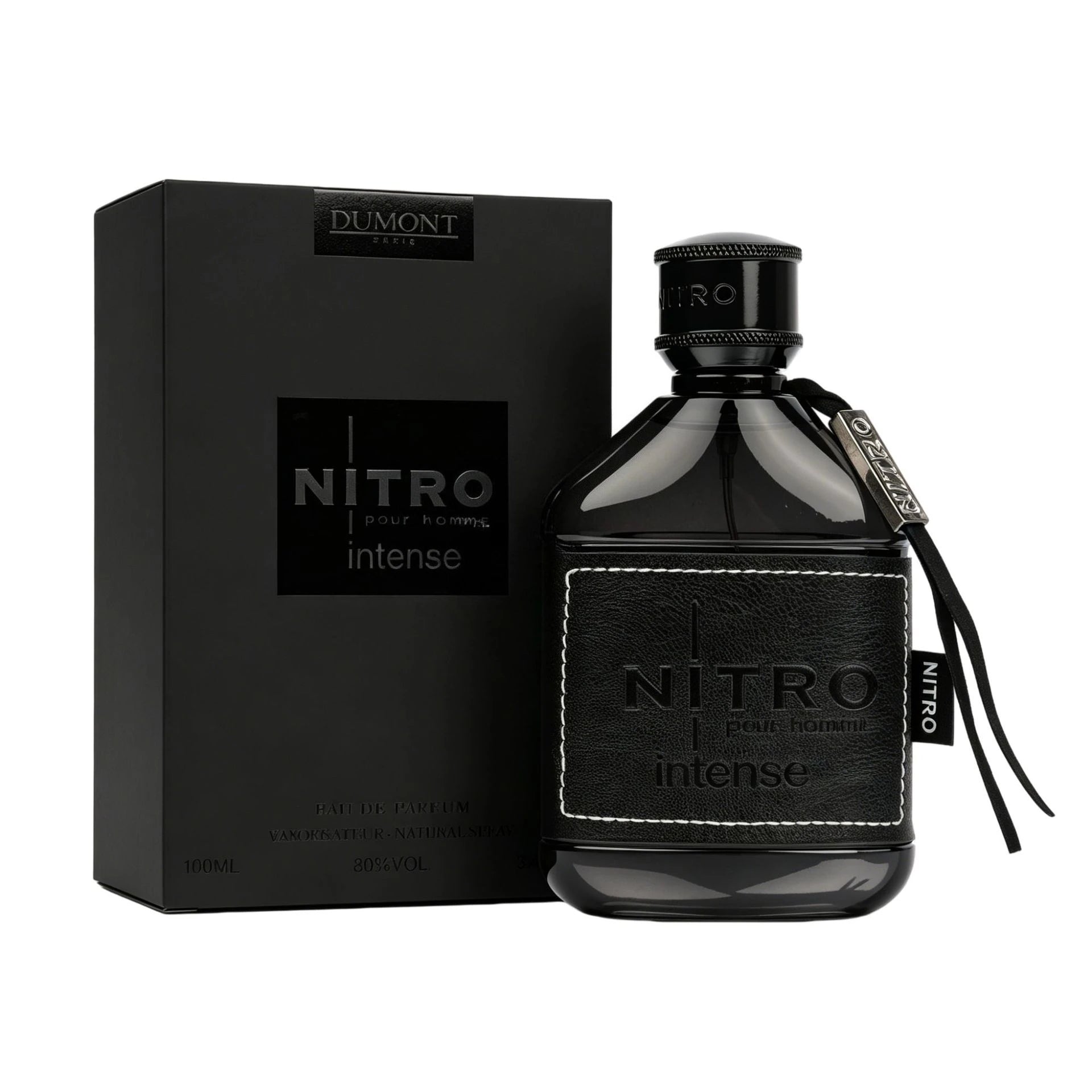 Dumontet Men's Fragrance, a woody-leather fragrance for men with Arabian-Oriental notes and long-lasting scent, 100 ml