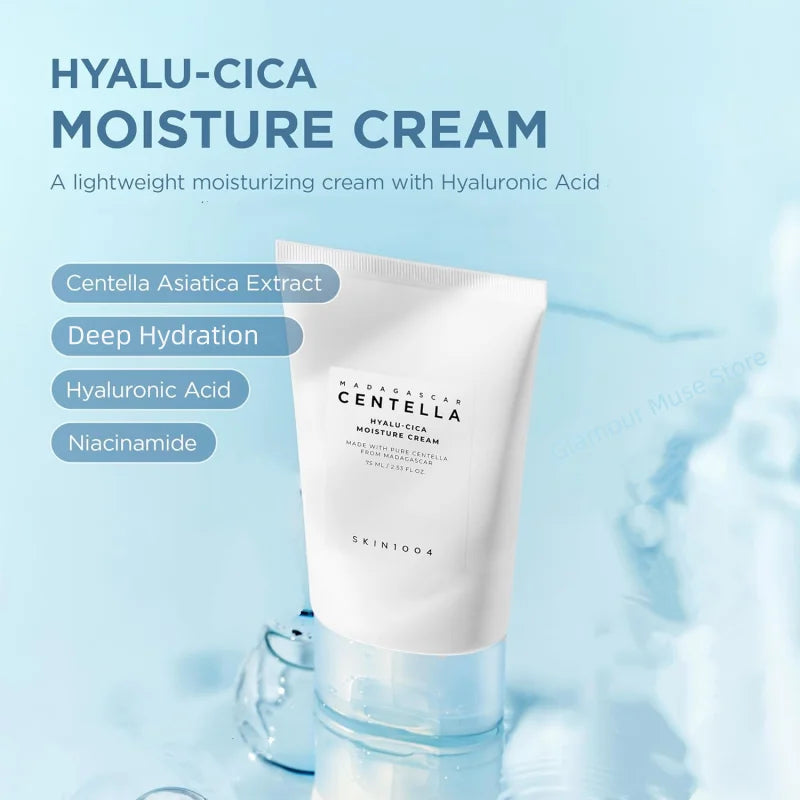 Korean Centella Hyalu Cica Water-Fit Sunscream SPF50 Sun Serum and Facial Hyalu-Cica Moisture Cream Beauty Skincare Sets