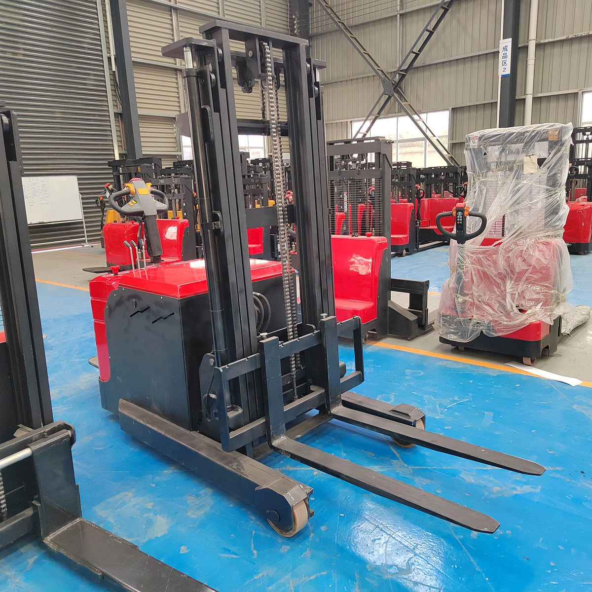 Portable Lifting Platform, Manual Hydraulic Warehouse Hoist, Small Loading Flatbed Vehicle