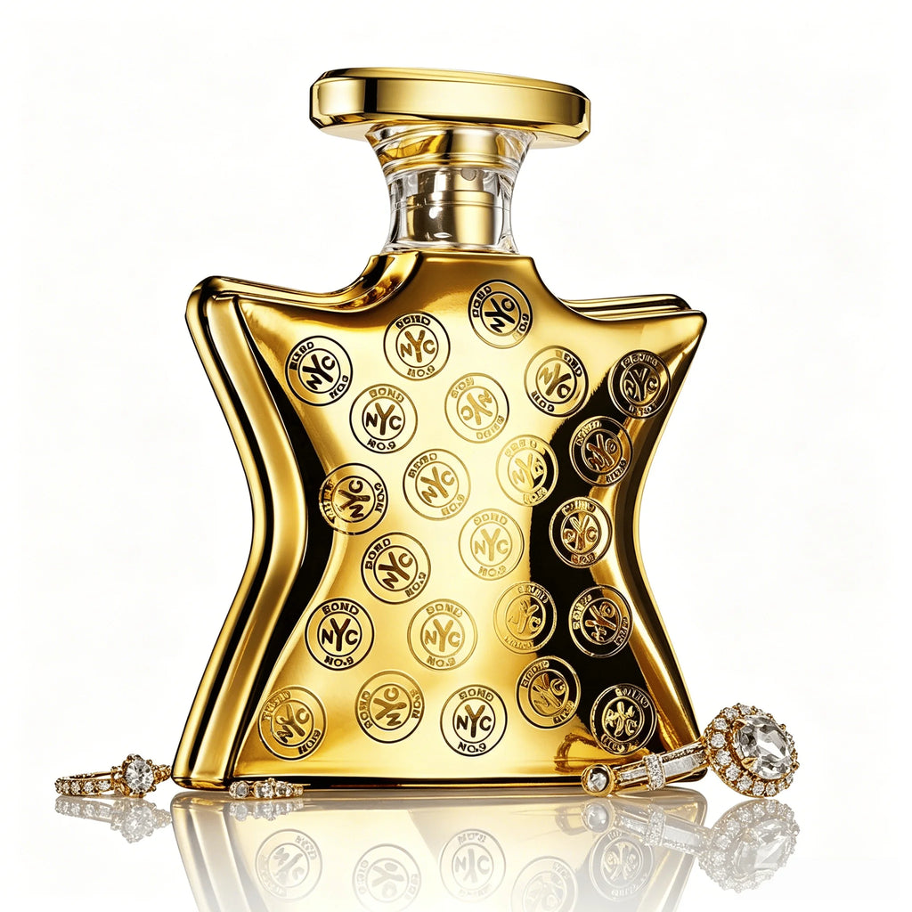 Bond No.9 Gold All Over Unisex EDP Perfume Long Lasting Spicy Oriental Woody Scent Shiny Gold Star Luxury Bottle Fragrance Gift for Men Women