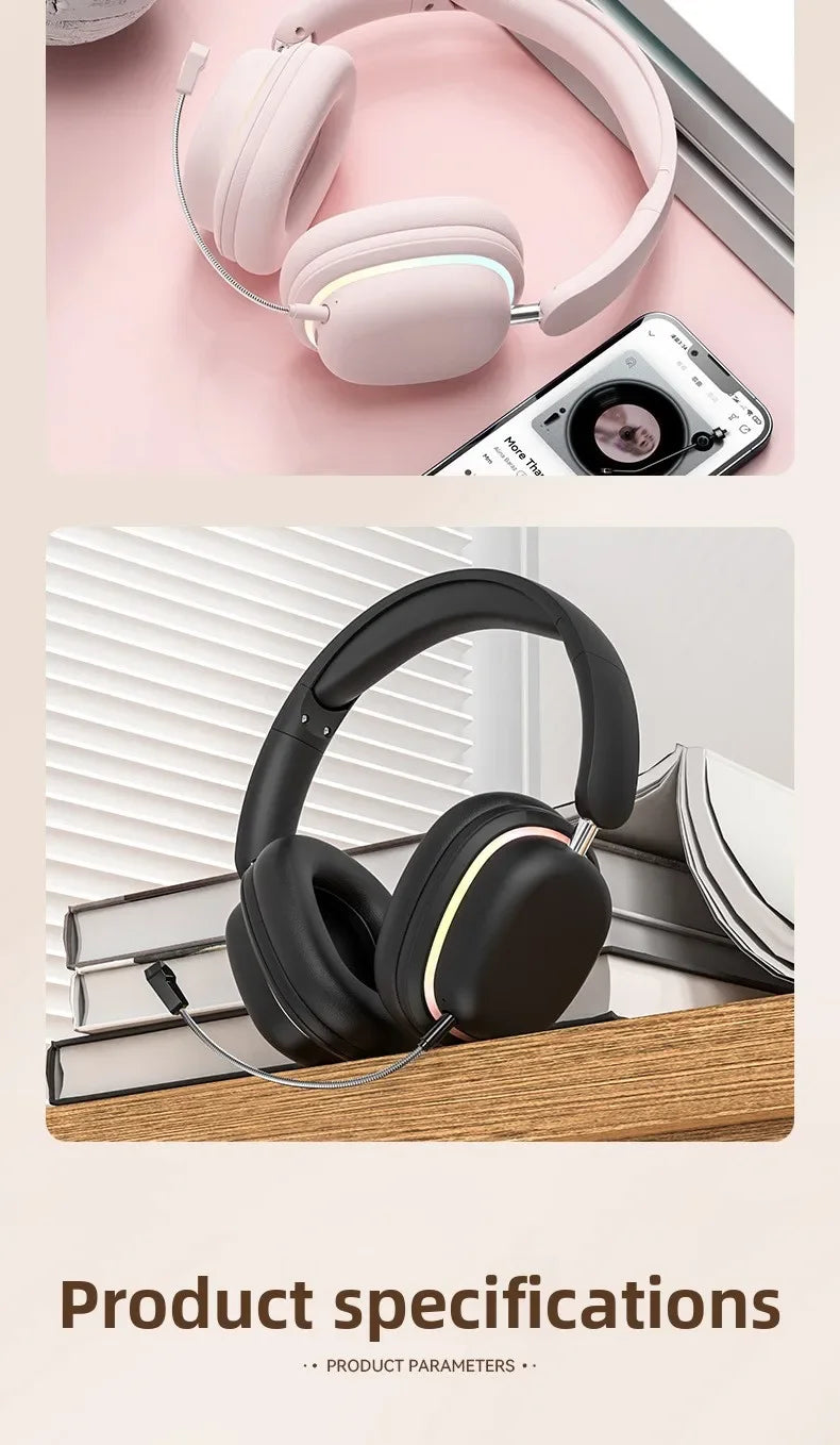 Original Bluetooth Headphone Headset SY-T3 High Quality Noise Reduction Wireless Microphone Wired Earphone Gamers Headphones