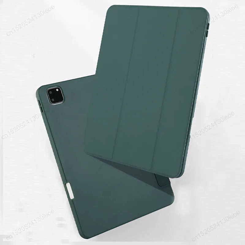 For iPad A16 11th 10th 9th 8th Air 4th 5th Generation 10.9 inch Pencil Holder Case iPad Pro 11 12.9 13 inch Tablet Funda Cover