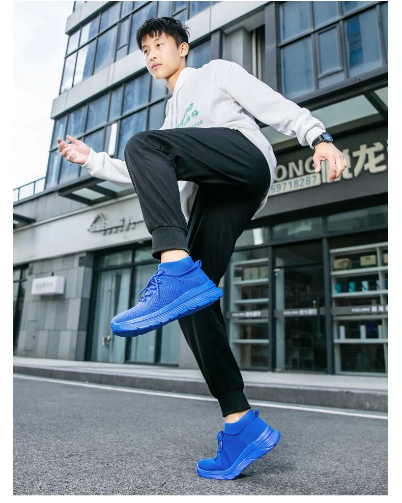 High Quality Men's Sneakers Mesh Casual Shoes Autumn 2024 New Breathable Men Shoes Tennis Male Flat Shoe Zapatillas Hombre