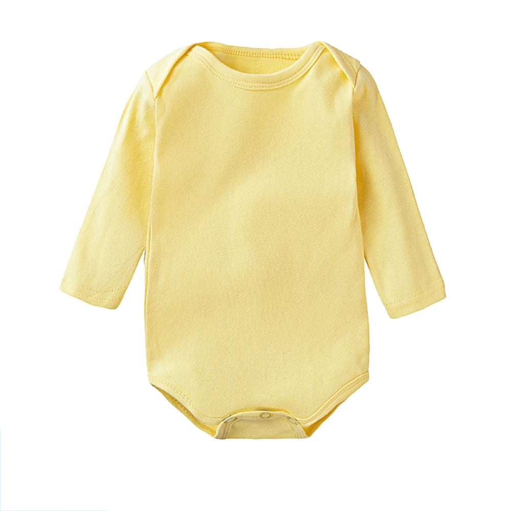 Baby Bodysuit Boy 100% Cotton Long Sleeve Newborn Clothes Toddler Girl Onesie Clothing Autumn Winter Soft Infantil Rompers 0-24M