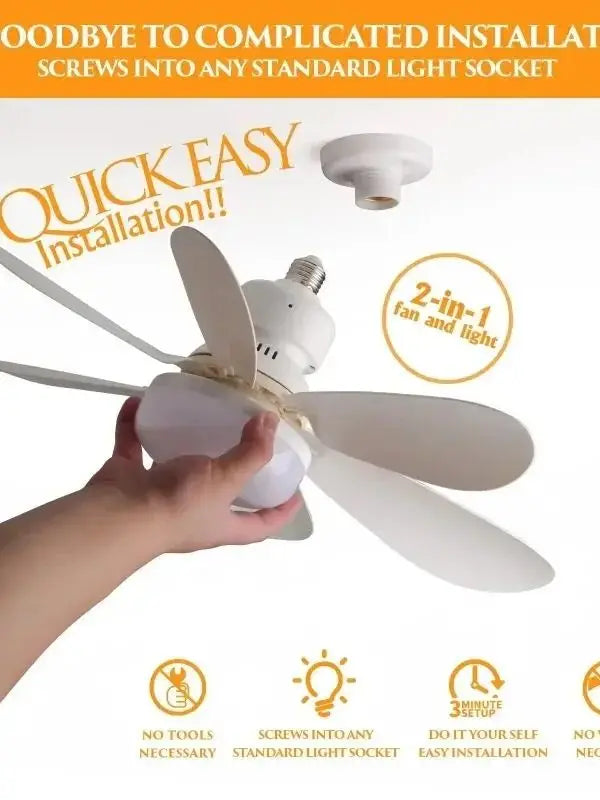 E27 with Remote LED 30W Ceiling Fan Light  Dimming Function  Suitable for Living Room Study and Home Use 85-265V