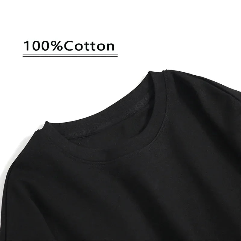 Summer Women's Retro Black Short-sleeved T-shirt Women's Pure Cotton Inner Fashion Bottoming Shirt Solid Color T-shirt Top