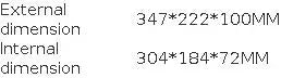 AY347-28W AP Bridge Die-casting Aluminum Waterproof Box Outdoor Wireless Ap Amplifier Shell 304*184*77MM