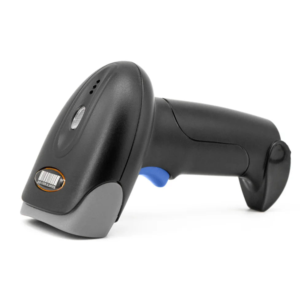 HBAPOS Wireless QR 1D 2D Barcode Scanner Wired Handheld Bar Codes Reader QR PDF417 for Supermarket Book Coffee Store
