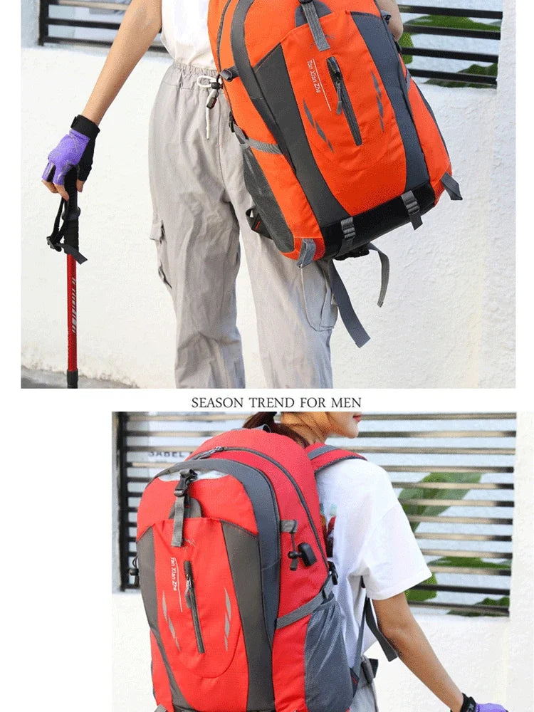 Outdoor Travel Backpack Big Capacity Fashion Travel Backpacks Men Climbing Travel Backpack Classic Sport Travel Backpacks