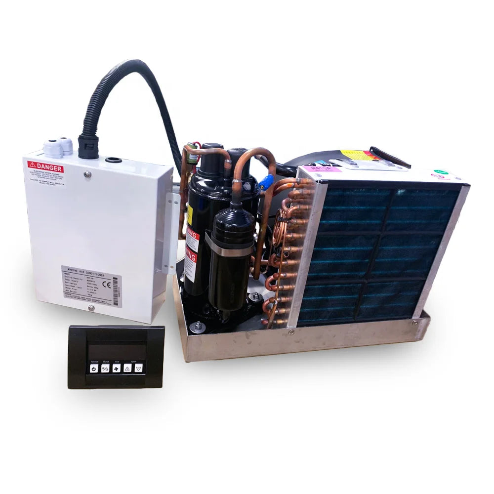 Marine Air Conditioner Self-Contained Unit 3500~16000 BTU 220V 50-60Hz Factory Direct Sale for Boat HVAC Cooling System