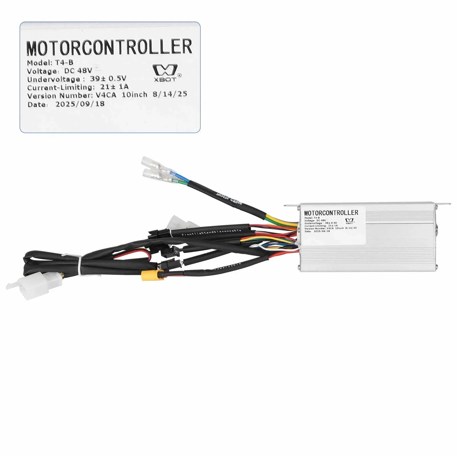 48V Electric Scooter Controller Reliable Performance Dual Drive Model Xbot-T4-B Main Control Module for E-scooter Accessories