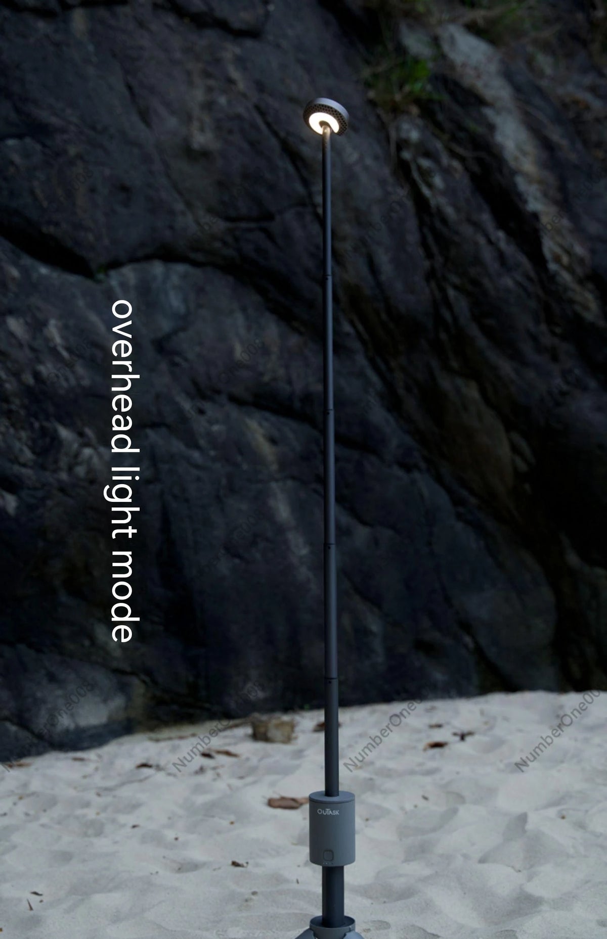 Telescopic Lantern All Terrain Outdoor Multifunctional Camping Light Phone Charging Treasure Travel Emergency Tent Lamps