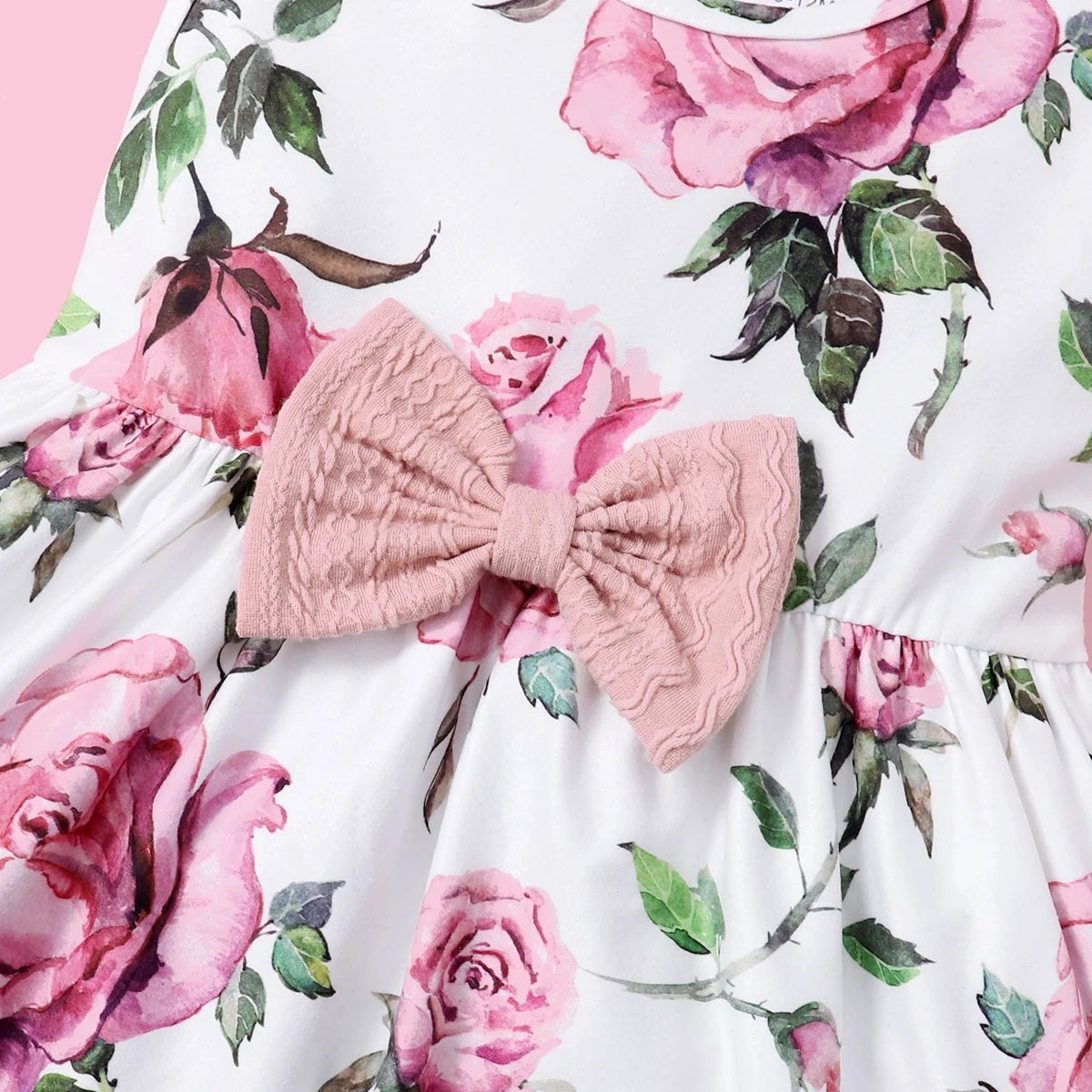 Baby Girl Floral Dress and Coat Set