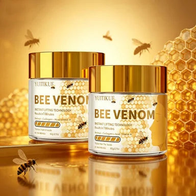 YUITIKUE Bee Venom Instant Lifting Cream 60g with Retinol Collagen Hyaluronic Acid Vitamin A Anti-Aging