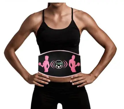Vibroaction Slimming Massager Electric Waist Body Muscle Massage Vibrating Fat Burning Exercise Weight Loss Massage Belt