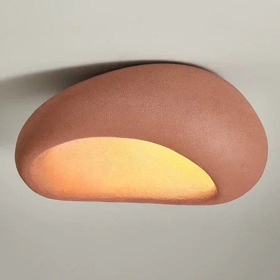 Japanese Resin Ceiling Lamp With E27 Light Bulb Led DownLight for Bedroom Living Dining Room