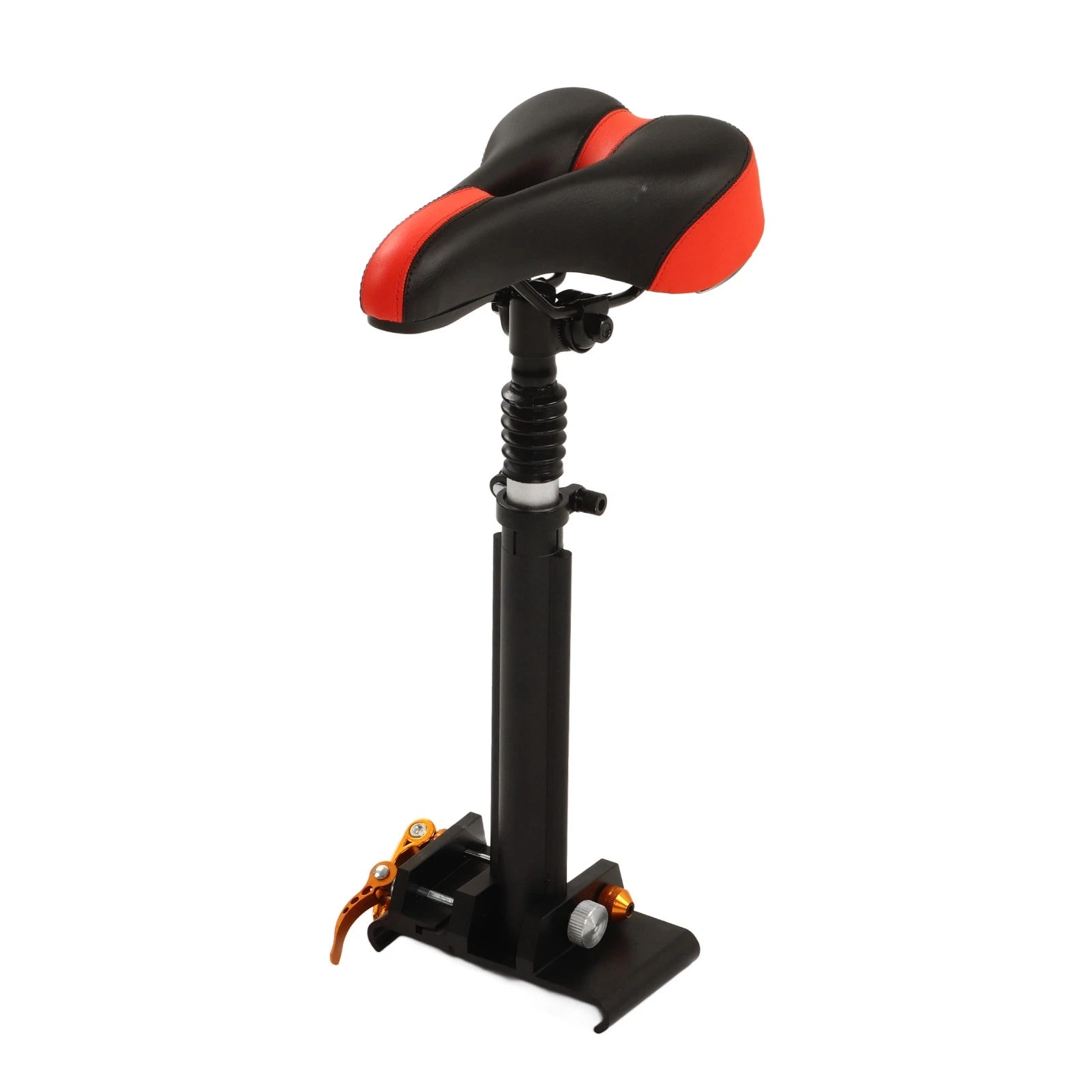Electric Scooter Saddle Comfortable Padded Foldable Punch  Electric Scooter Seat Saddle for Replacement Electric Scooter Saddle
