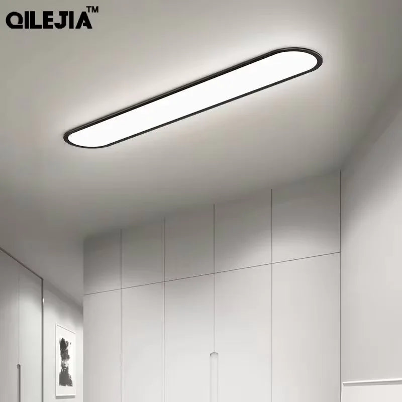 Led Ultra-thin Ceiling Light Long Corridor Aisle Lamp Home Balcony Lamps Simple Cloakroom Bedroom Porch Indoor Lighting Fixtures