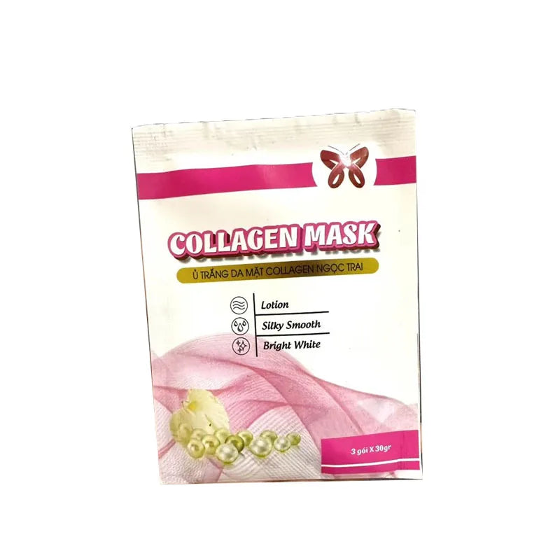 COLLAGEN MASK 3 Packs White Skin Smooth Remove Dull Skin Blemishes Brightening Moisturizing And Smooth Skin