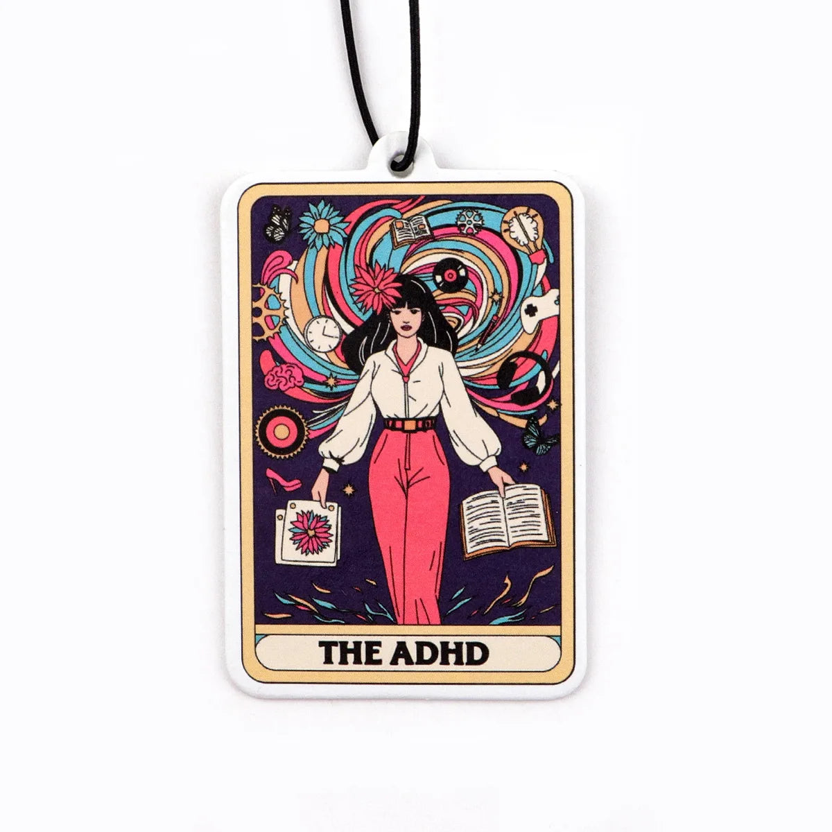 Feminism Quotes Fragrant Paper Auto Interiors Car Fragrance Cabinet Bedroom OH LOOK! Air Freshener Hangings Solid Perfume Gifts
